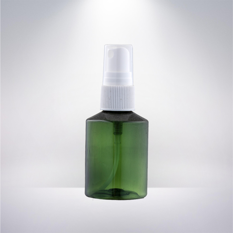 100ml Cilindro PET Inclinado Ombro 24410 Pulverizador de Névoa