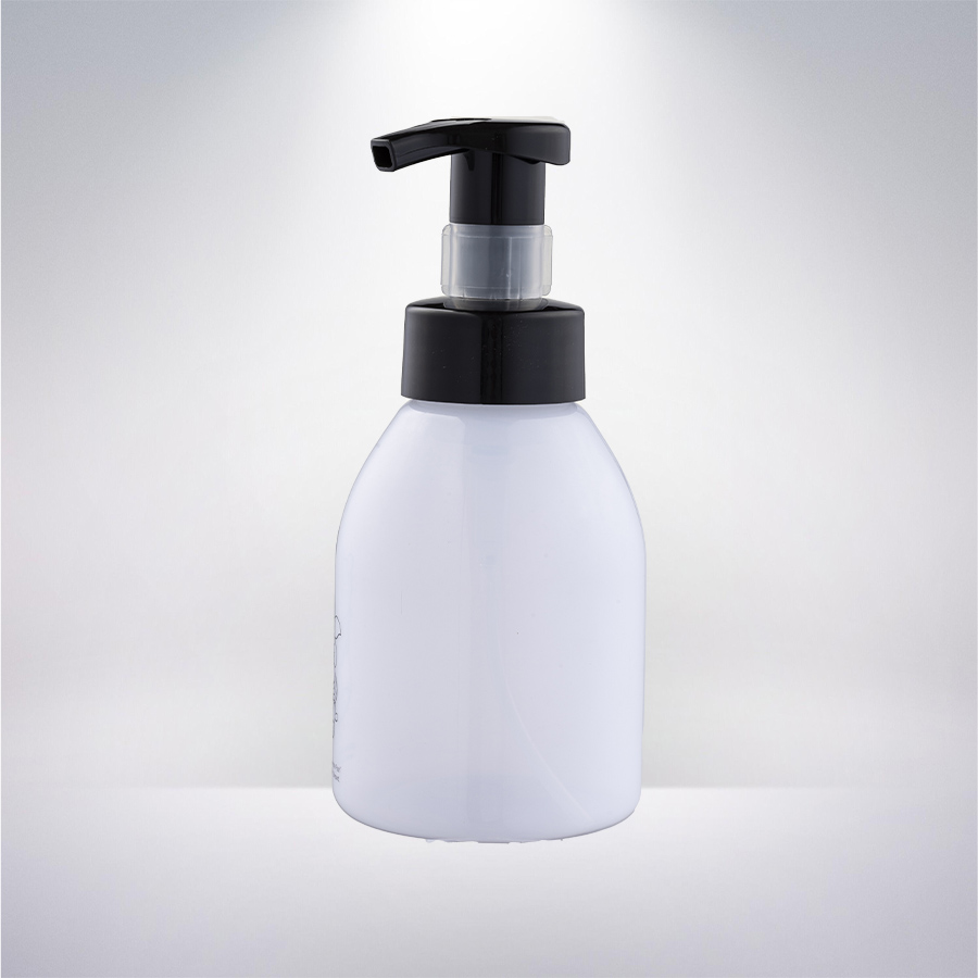 Bomba de espuma PET 400ml redonda branca 42400 preta